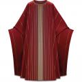  Red Monastic Chasuble - Plain or Roll Collar - Linus Fabric 