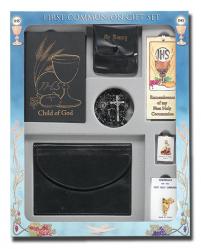  CHILD OF GOD BOY\'S 7 PIECE DELUXE FIRST COMMUNION GIFT SET 