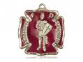  St. Florian Enameled Neck Medal/Pendant Only 