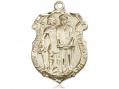  St. Michael the Archangel Police Shield Neck Medal/Pendant Only 