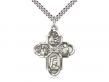  4-Way Franciscan Medal/Pendant Only 