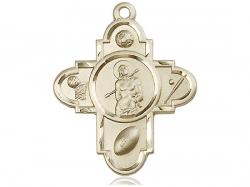  St. Sebastian Sports 5-Way Neck Medal/Pendant Only 
