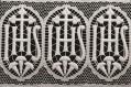  Swiss Schiffli Embroidered 3" Lace Edging & Insertion for Altar Cloth 