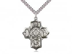  5-Way/Coast Guard Neck Medal/Pendant Only 