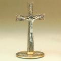  Satin Finish Statuary Bronze Altar Crucifix: 5757 Style - 10.5" Ht 