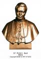  St Pius X Bust Statue in Fiberglass, 28" x 20" 