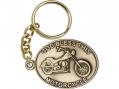  God Bless This Motorcycle Keychain 