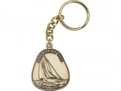  God Bless This Sailboat Keychain 