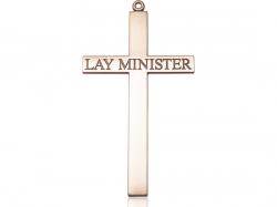  Lay Minister Cross Neck Medal/Pendant Only 