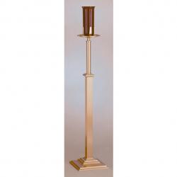  Satin Finish Bronze Floor Sanctuary Lamp (B): 5959 Style - 48\" Ht 