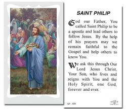  \"Saint Philip\" Prayer/Holy Card (Paper/100) 
