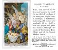  "Prayer to Obtain Favors" Prayer/Holy Card (Paper/100) 