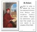  "St. Robert" Prayer/Holy Card (Paper/100) 