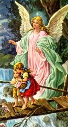  \"Guardian Angel\" Spanish Prayer/Holy Card (Paper/100) 