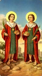  \"St. Cosmas and Damien\" Spanish Prayer/Holy Card (Paper/100) 