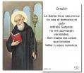  "St. Benedict" Spanish Prayer/Holy Card (Paper/100) 