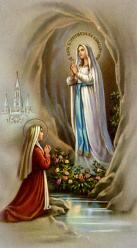  \"Our Lady of Lourdes\" Spanish Prayer/Holy Card (Paper/100) 