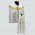  Embroidered Cleric/Clergy Cope in Lana Barre Fabric 