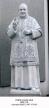  St. John XXIII Statue in Linden Wood, 66"H 
