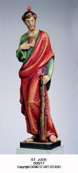  St. Jude the Apostle Statue in Fiberglass, 42\" & 60\"H 