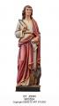  St. John the Evangelist/Apostle Statue in Linden Wood, 36" & 60"H 