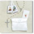  PEARL FIRST COMMUNION ROSARY SET 