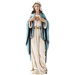  Immaculate Heart of Mary Statue 6\" 