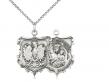 Our Lady of Czestochowa/English Falcon Neck Medal/Pendant Only 