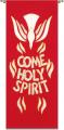  Red Banner/Tapestry - Holy Spirit 