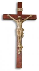  Crucifix in Wood - 34\" Ht 