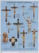  "Christ of All Nations" Wood Cross/Crucifix from El Salvador (7", 12") 