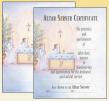  Altar Server Certificate - Worded or Blank - Oil Painting - 100 Pk 