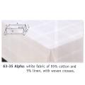  White Altar Cloth "Alpha" in Belgium Linen 