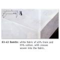  White Altar Cloth "Damlin" in Belgium Linen 