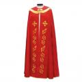  Cross & Embroidery Clergy Cope in Primavera Fabric 
