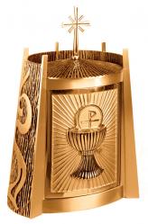  Tabernacle | 19\" x 28\" x 16\" | Modern Style With Blessed Sacrament 