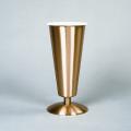  High Polish Finish Bronze Altar Vase (A): 6497 Style - 12" Ht 