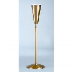  High Polish Finish Bronze Adjustable Floor Flower Vase (A): 6497 Style - 43\" to 64\" Ht 