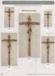  "Ascension" Risen Christ Wood Cross/Crucifix from El Salvador (4 3/4" to 12") 