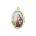  GOLD OVAL ST. CLARE PICTURE MEDAL (10 PK) 
