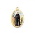  GOLD OVAL ST. PEREGRINE PICTURE MEDAL (10 PK) 