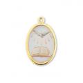  GOLD OVAL CONFIRMATION PICTURE MEDAL (10 PK) 