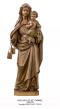  Our Lady of Mount Carmel Statue in Linden Wood, 36" - 60"H 