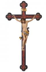  5\" to 16\" Wood Carved Sanctuary Crucifix in Maplewood 
