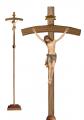  Wood Carved Processional Crucifix 