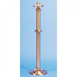  Processional Combination Finish Paschal Candlestick: 7020 Style - 1 15/16\" Socket 
