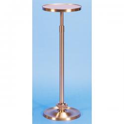  Combination Finish Bronze Adjustable Pedestal Stand: 7020 Style - 32\" to 53\" Ht 