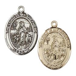  The Lord Is My Shepherd Oval Neck Medal/Pendant Only 