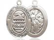  St. Sebastian/Swimming Oval Neck Medal/Pendant Only 