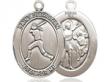 St. Sebastian/Softball Oval Neck Medal/Pendant Only 
